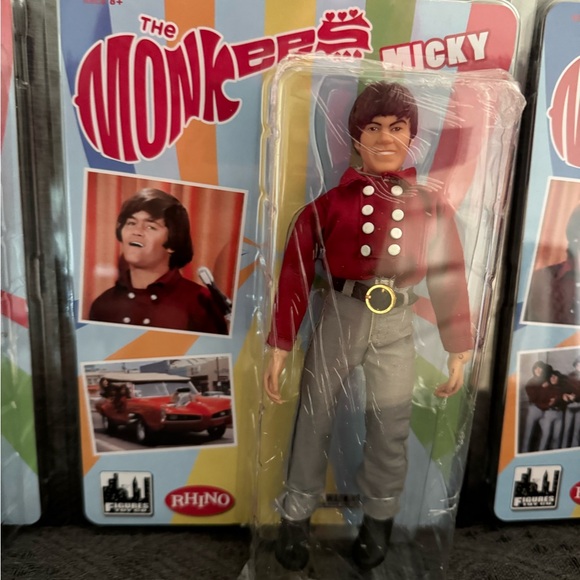 The Monkees Action Figures-Complete Set of 4 - Picture 3 of 5
